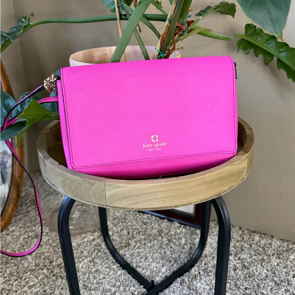 Kate Spade Vibrant Pink Crossbody Bag
